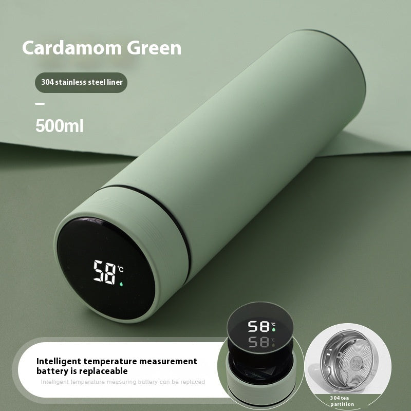 Intelligent Bottle Stainless Steel Insulated Bottle Cup Temperature Display Vacuum Flask Coffee Mug
